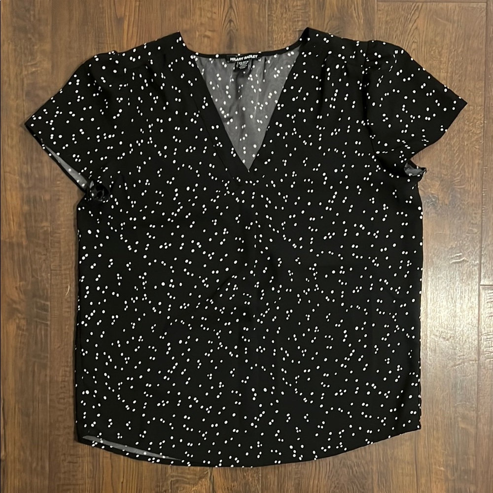 Polka dot blouse